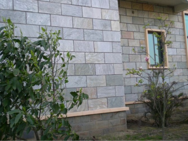 別墅外墻磚廠家現(xiàn)貨供應綠石英文化石圖片效果圖