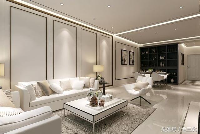 沙發(fā)背景墻不知道怎么裝修？25款不同風格布局，總有一款你喜歡的