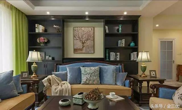 沙發(fā)背景墻不知道怎么裝修？25款不同風格布局，總有一款你喜歡的