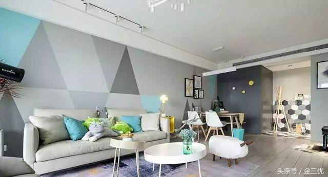 沙發(fā)背景墻不知道怎么裝修？25款不同風格布局，總有一款你喜歡的