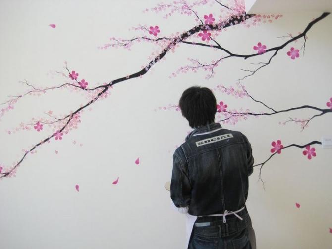 墻面手繪創(chuàng)意圖案大全_自己手繪墻面_墻面手繪圖案