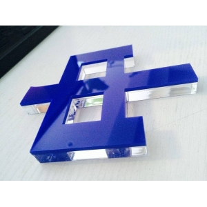 隔空亞克力字 水晶字、有機字、亞克力字、PVC字、雙色板字、雪佛板字有什么區(qū)別