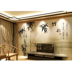 電視背景墻最佳顏色 家裝背景墻墻繪怎么選？3個原則要牢記，這樣效果才好看