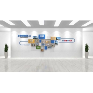 企業(yè)文化展示墻效果圖 文化展廳形象墻設(shè)計方案