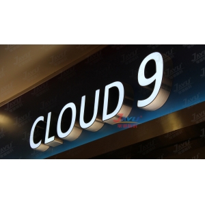 40公分發(fā)光字多少錢 寶安門頭發(fā)光字，明治條幅印刷