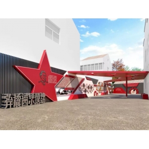 校門口文化墻圖片 校園文化|多元化文化墻，讓孩子愛上學(xué)校！